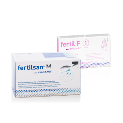 Promotion: 3x fertilsan M Sachets + 3 x fertil F phase 1
