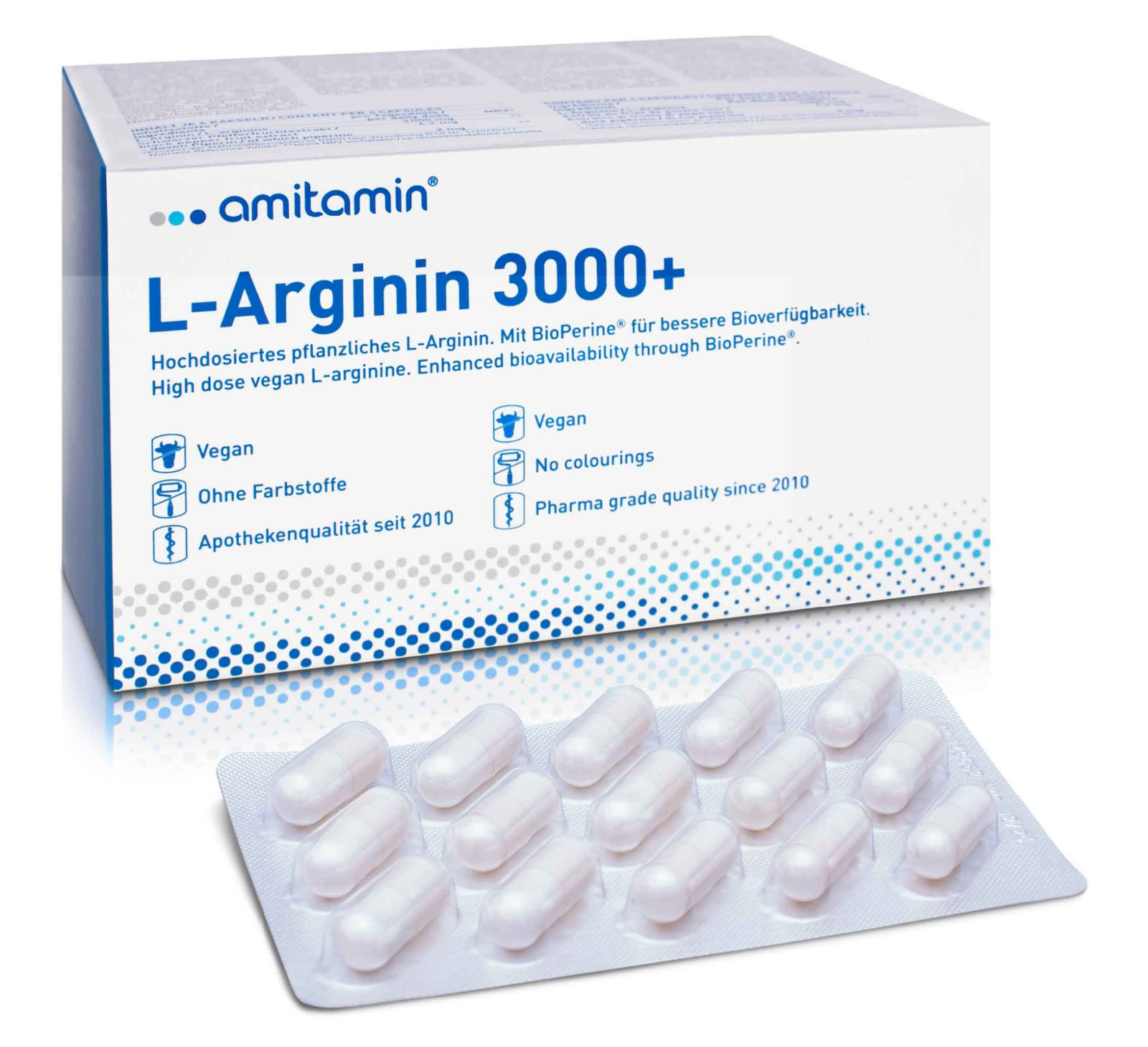 veganes L-Arginin in Apothekenqualität