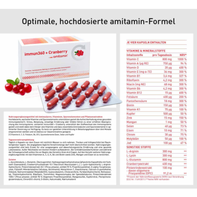 immun360 + Cranberry