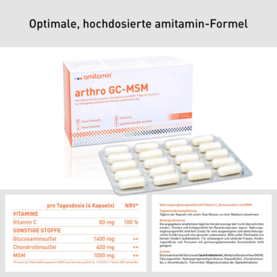 arthro GC-MSM